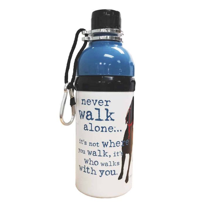 Never Walk Alone Water Bottle