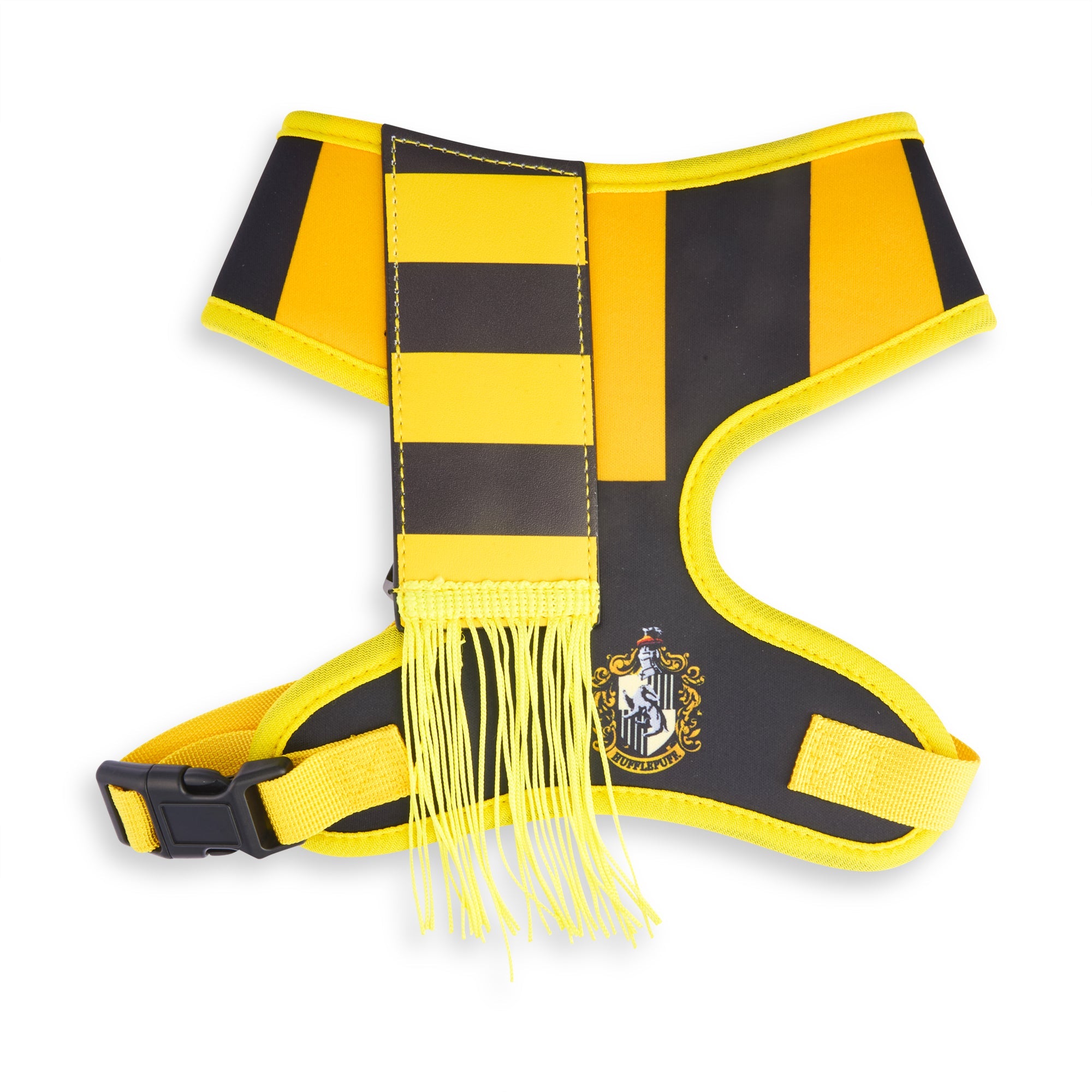 Pet Harness - Harry Potter Hufflepuff Stripe Yellow/Black with