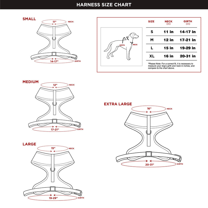 Pet Harness - Mickey Mouse Ears  Icon All Over Red/White