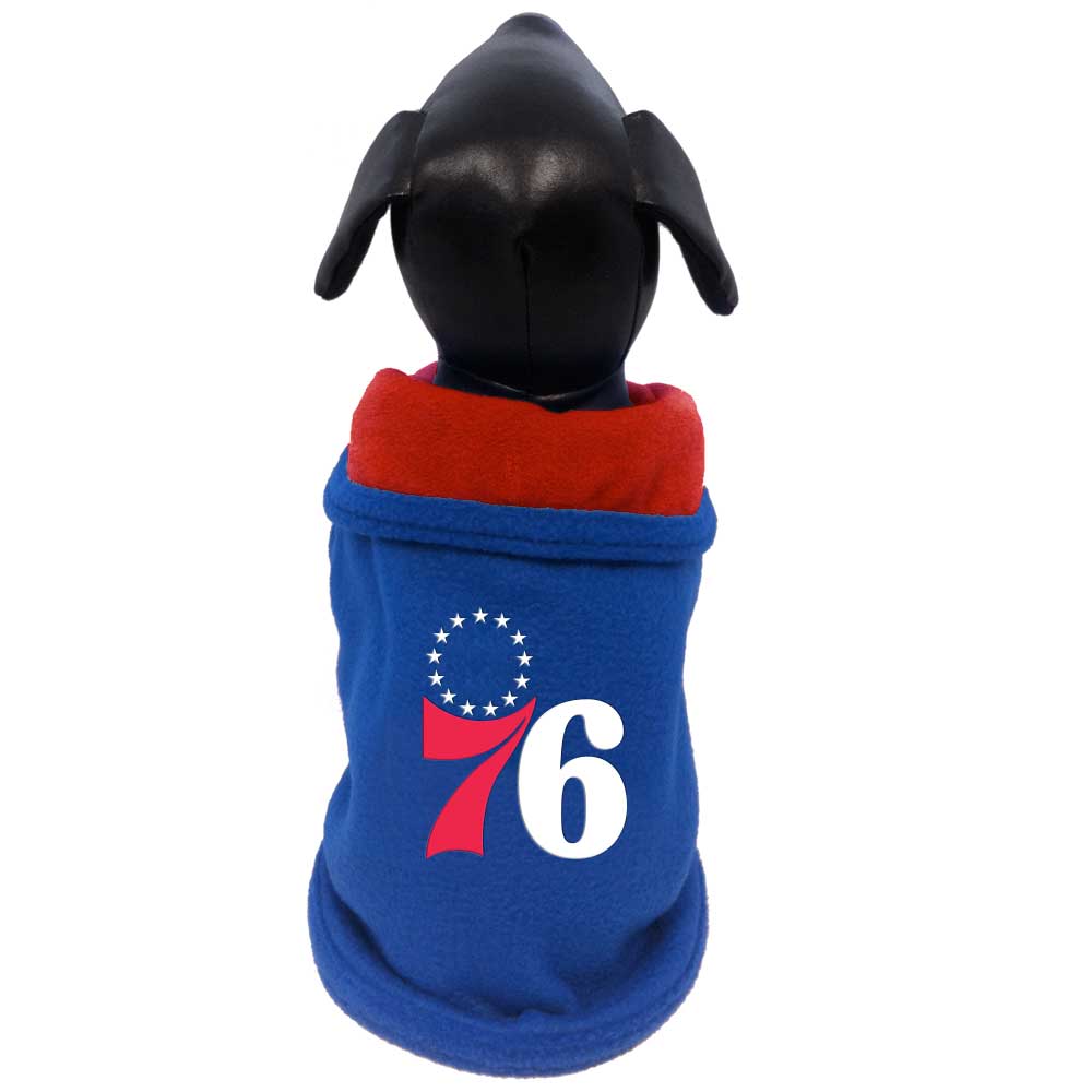 Philadelphia 76ers Double Polar Fleece Coat