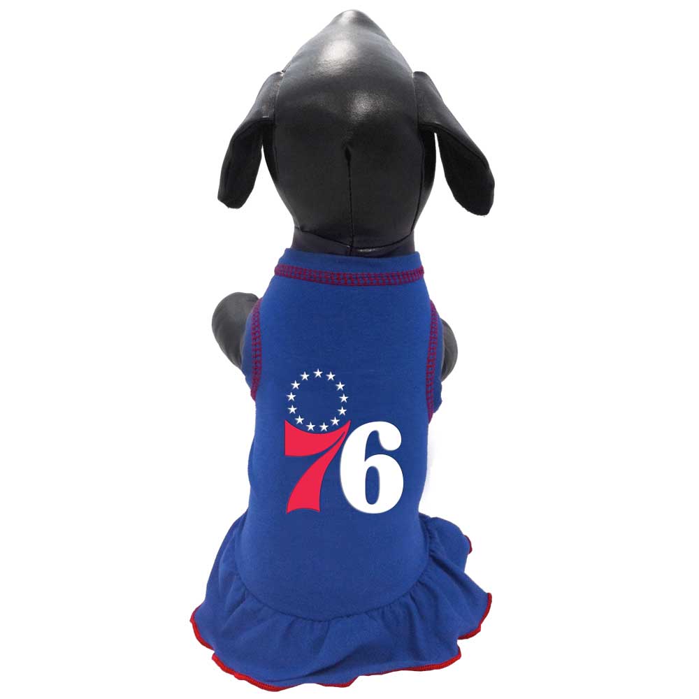 Philadelphia 76ers Pet Cheerleader Ruffled Dress