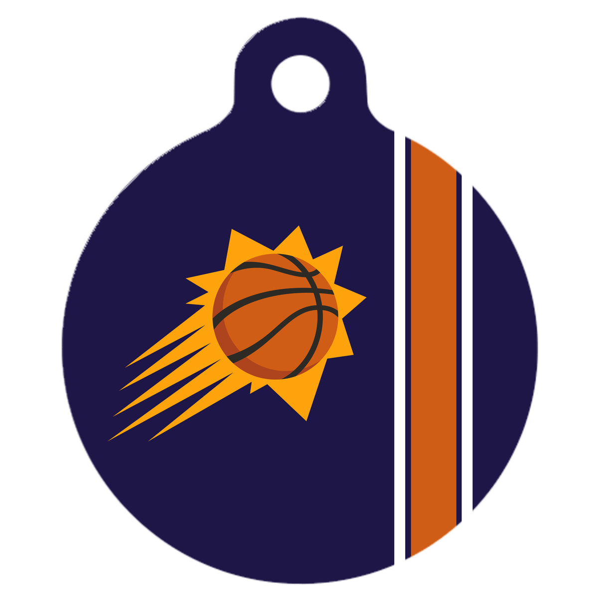 Phoenix Suns Stainless Steel Charm/Tag