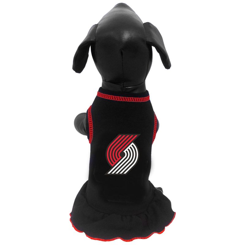 Portland Trail Blazers Pet Cheerleader Ruffled Dress