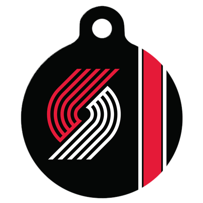 Portland Trail Blazers Stainless Steel Charm/Tag