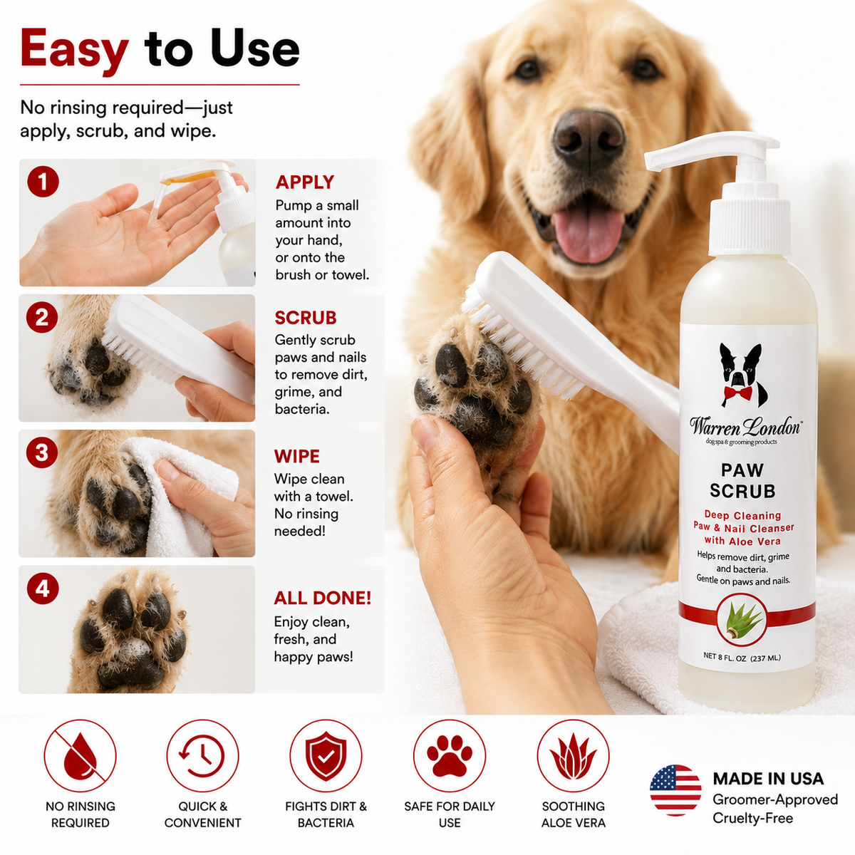 Paw Sani-Scrub - Gallon - Paw and Nail Cleanser