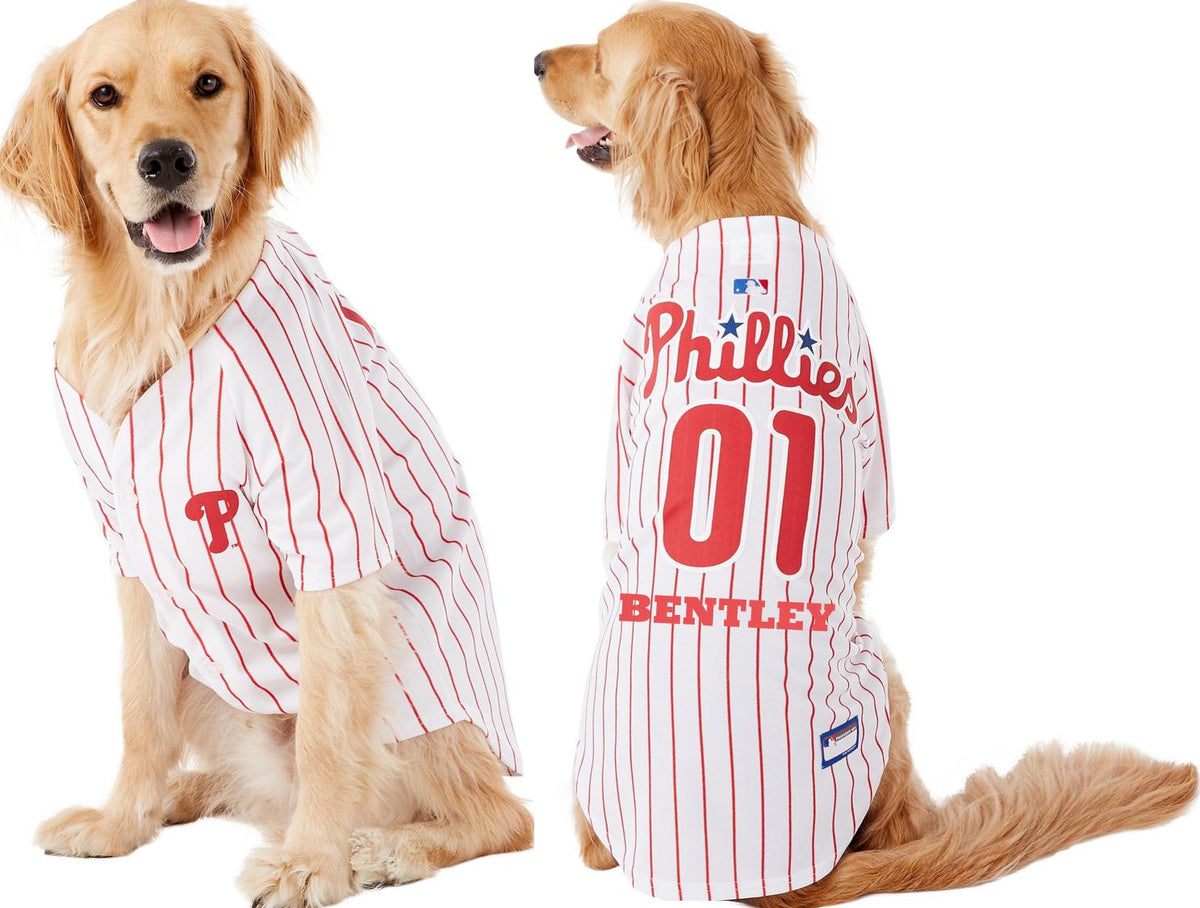  Pets First Jersey For Dogs & Cats - Baseball Philadelphia Phillies  Pet Jersey