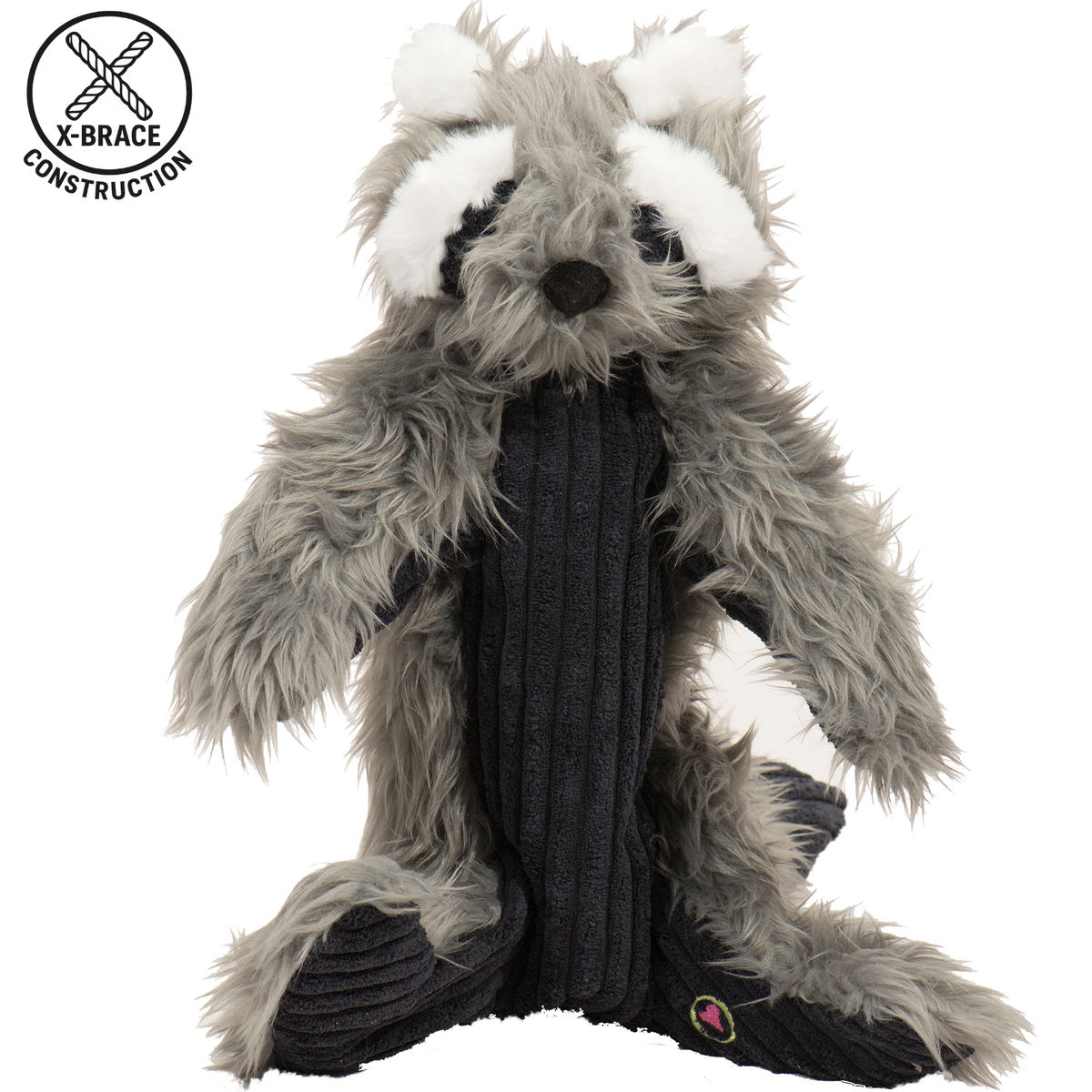 Redwood Raccoon X-Brace™ Plush Dog Toy