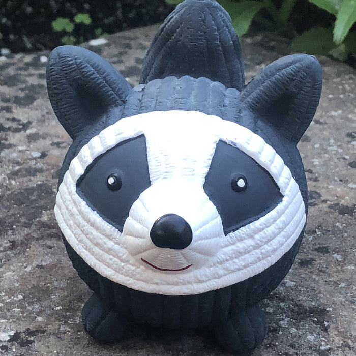 Reggie Raccoon Ruff-Tex® Latex Ball Dog Toy, Large