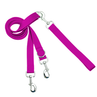 Euro Dog Leash Double Connection (Multiple Color Options)