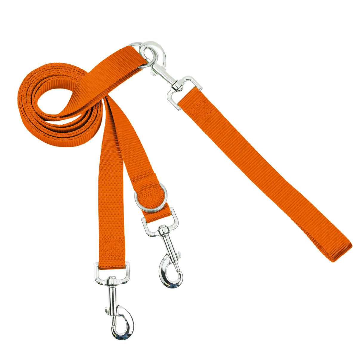 Euro Dog Leash Double Connection (Multiple Color Options)