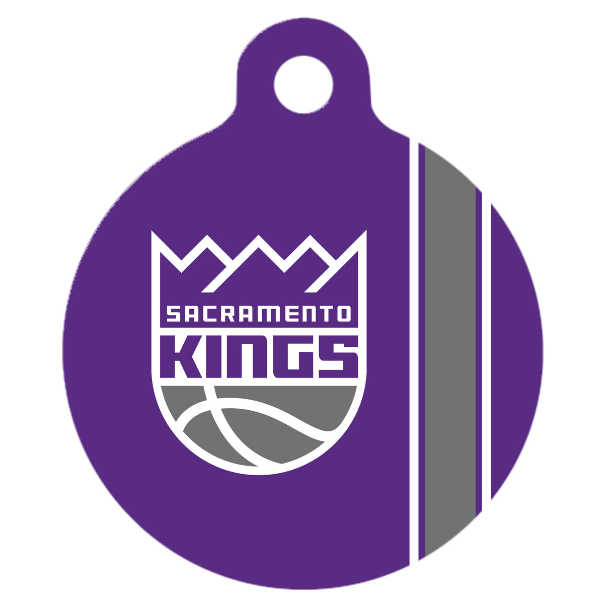 Sacramento Kings Stainless Steel Charm/Tag