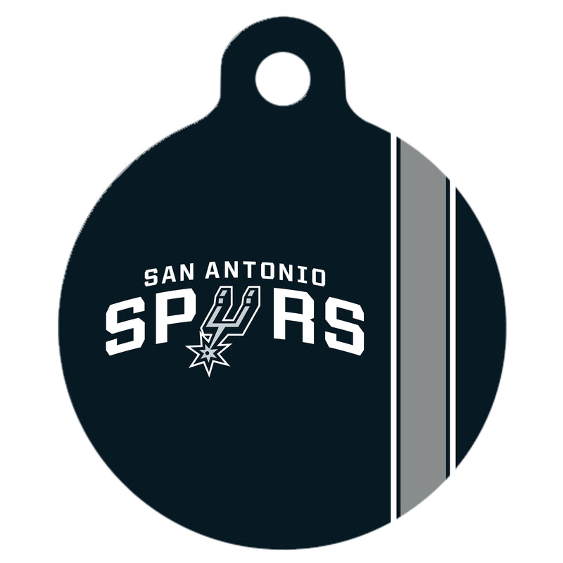 San Antonio Spurs Stainless Steel Charm/Tag