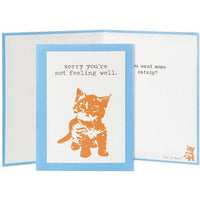 Want Catnip Greeting Card