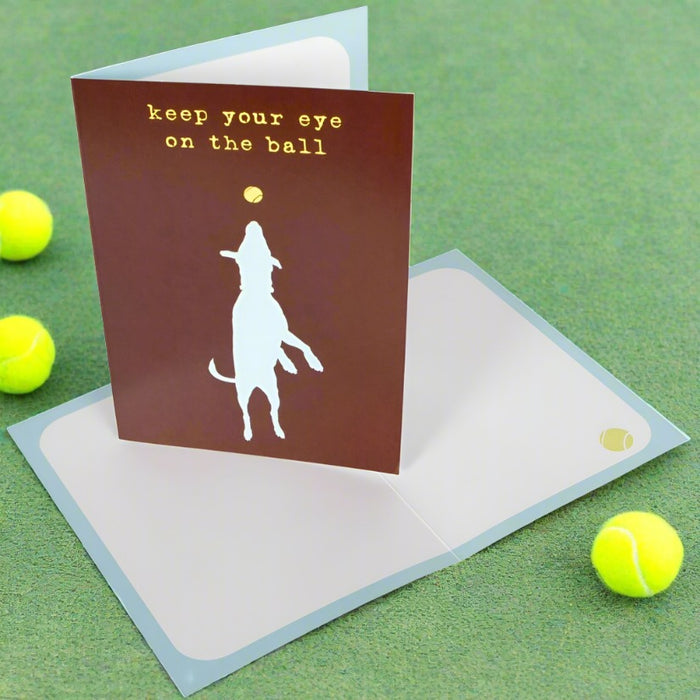 Keep Your Eye on the Ball Greeting Card