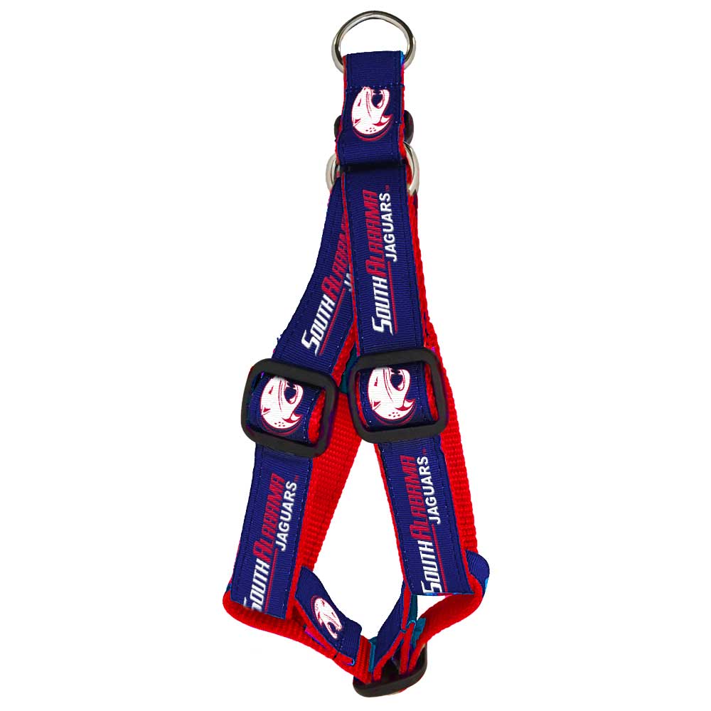 South Alabama Jaguars Nylon Dog Step-In Harness