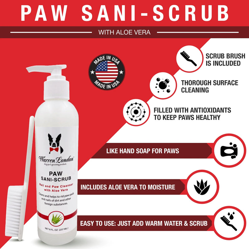 Paw Sani-Scrub with Brush