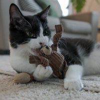 HuggleKats® Wee Chippie and His Acorn Cat Toy Set