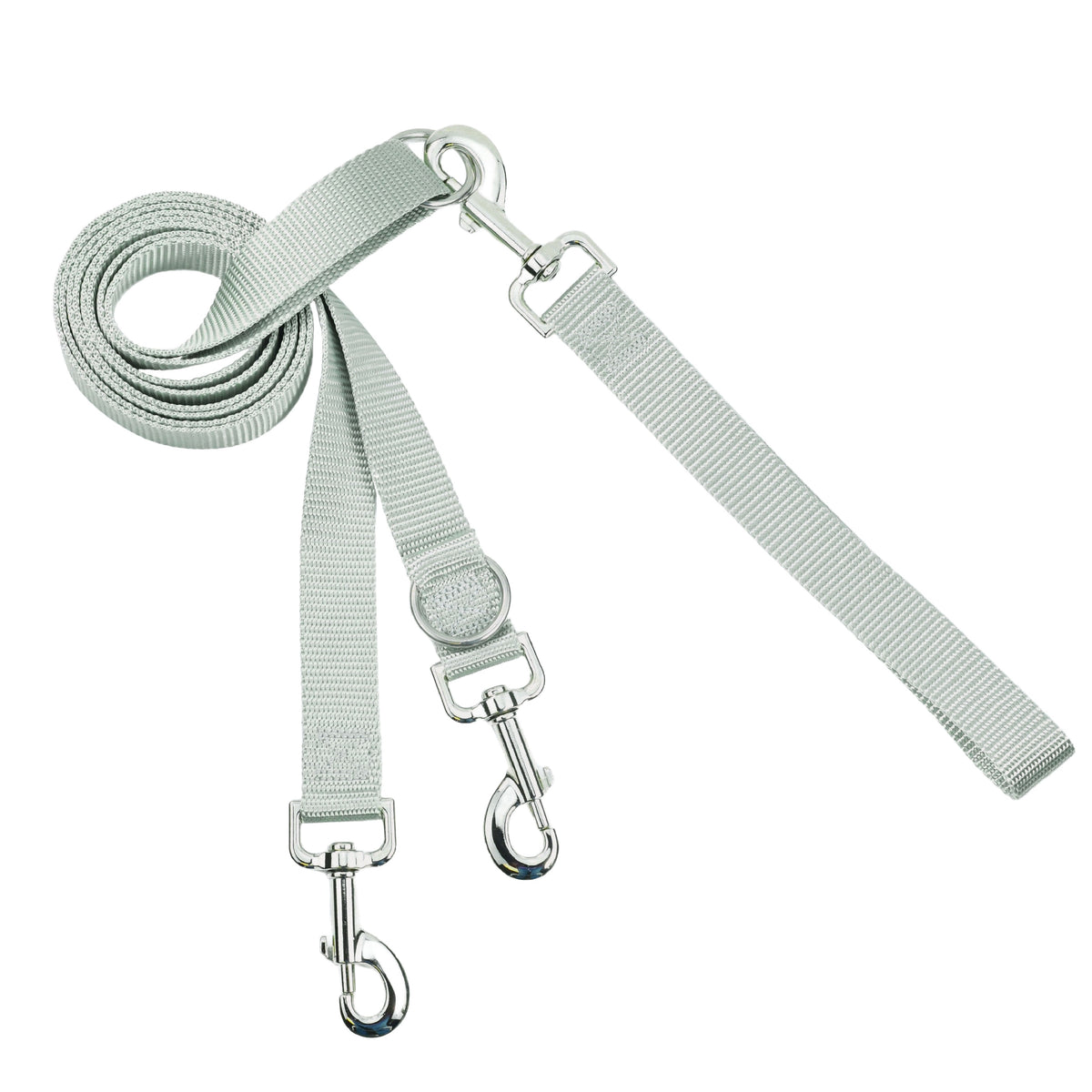 Euro Dog Leash Double Connection (Multiple Color Options)