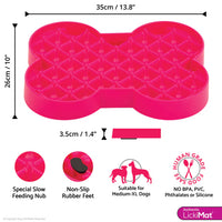 LickiMat SloDog - Large - Pink
