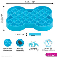 LickiMat SloDog - Large - Turquoise