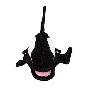 Tuffy Ocean Creature Series - Kinley the Killer Whale Tough Toy