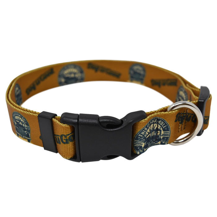 This is How I Roll Dog Vintage Collar and Leash