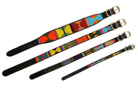 Hippo Circus Beaded Dog Collar