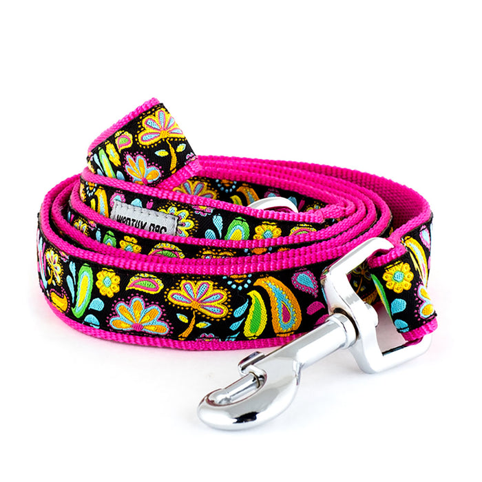 Floral Paisley Collection Dog Collar or Leads