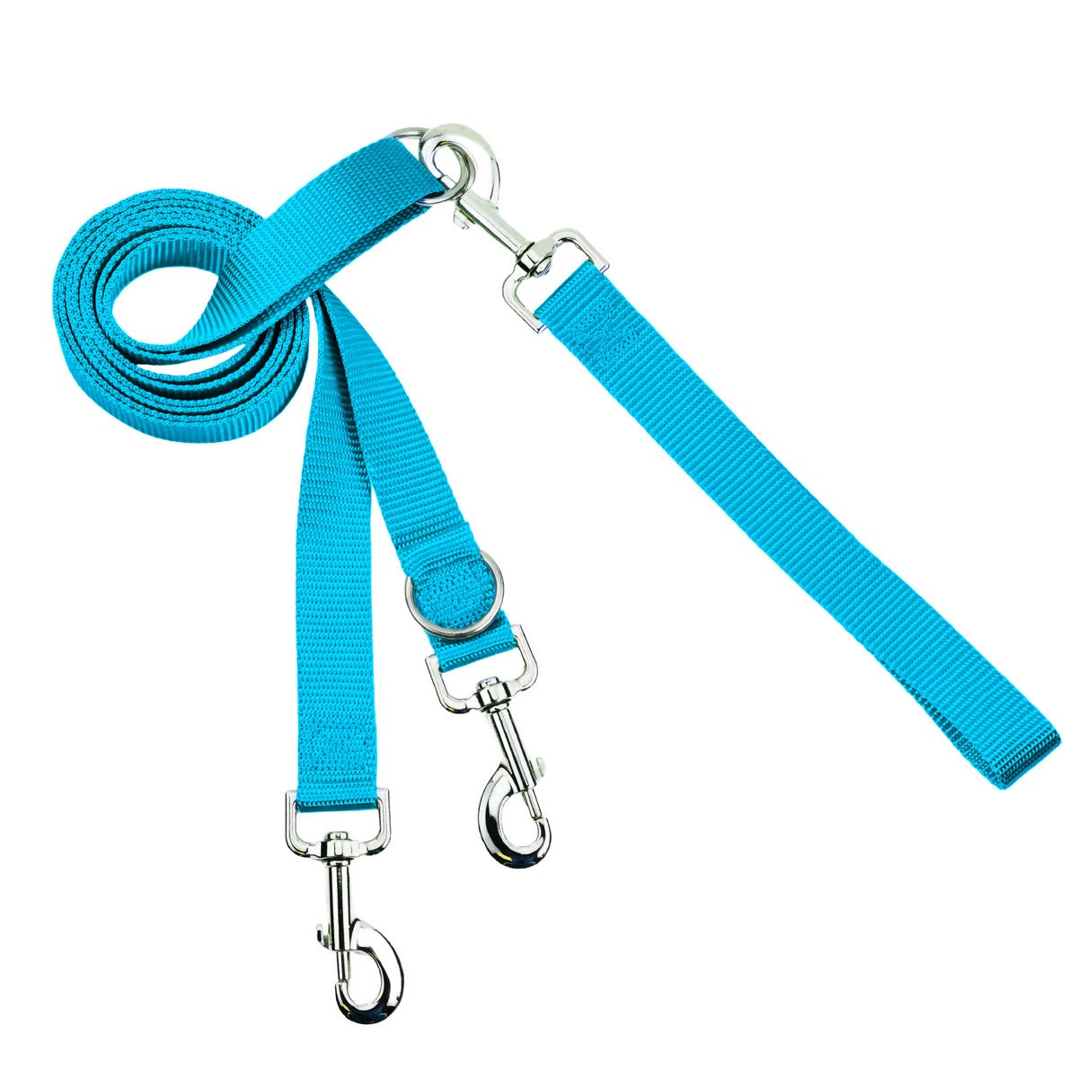 Euro Dog Leash Double Connection (Multiple Color Options)