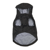 US Army Packable Dog Raincoat - Black