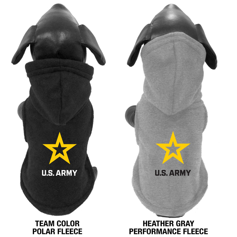 US Army Polar Fleece Hooded Jacket