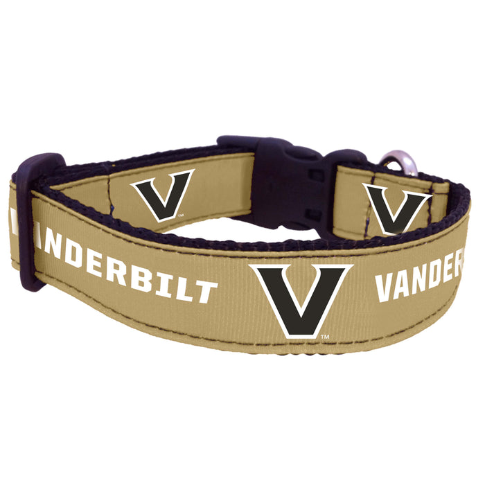 Vanderbilt Commodores Nylon Dog Collar or Leash