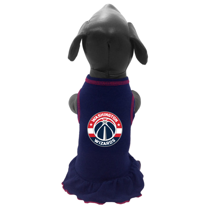 Washington Wizards Pet Cheerleader Ruffled Dress