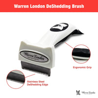De-Shedding Dog Brush for Short Hair (<1")