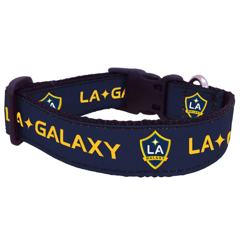 Los Angeles Galaxy Dog Collar and Leash