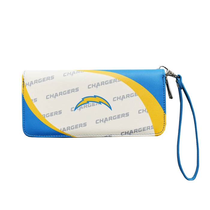 Los Angeles Chargers Curve Zip Organizer Wallet