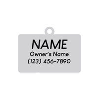 Notebook Pet ID Tag