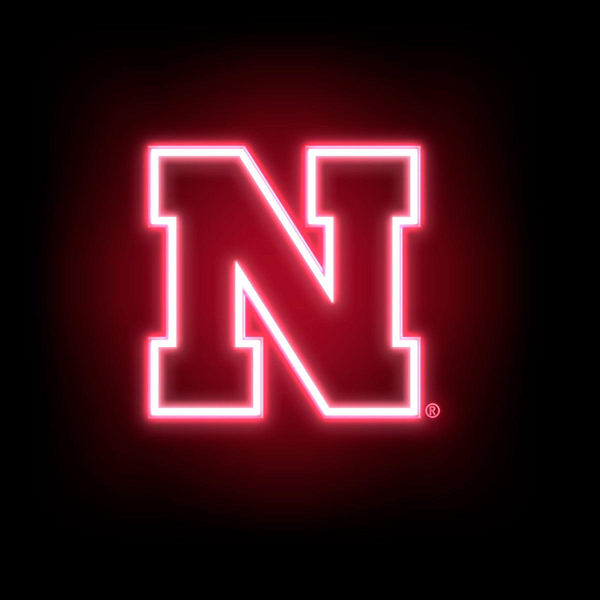 NE Cornhuskers Neon Tee Shirt