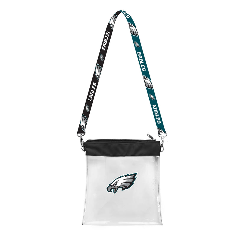 Philadelphia Eagles Clear Pattern Strap Bag