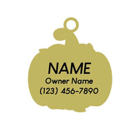 Pumpkin Pie Pet ID Tag