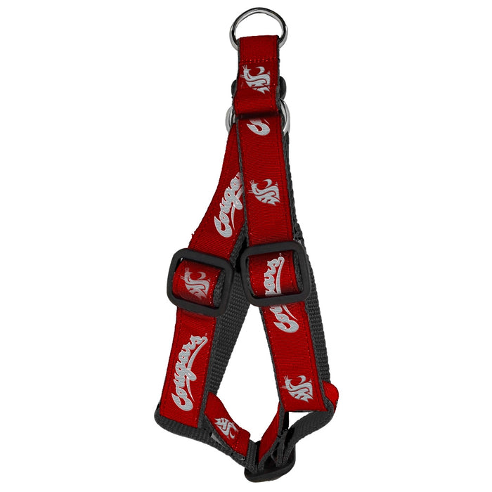 WA State Cougars Nylon Dog Step-In Harness