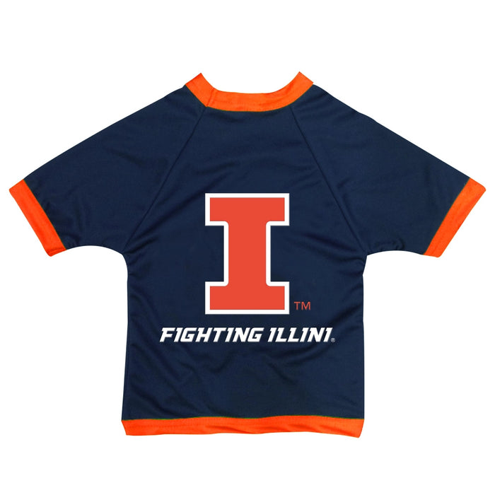 Illinois Fighting Illini Pet Mesh Shirt