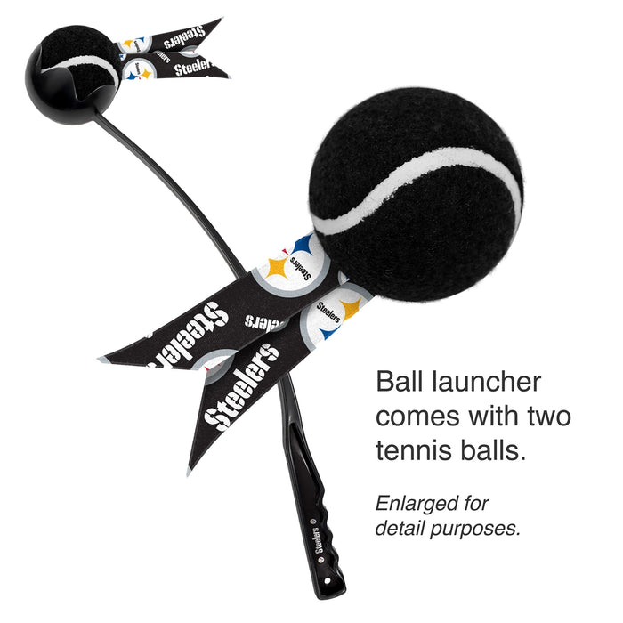 Pittsburgh Steelers Pet Ball Launcher Toy