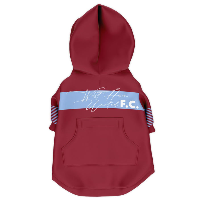 West Ham United FC 25/26 Kit-Inspired Zip Hoodie