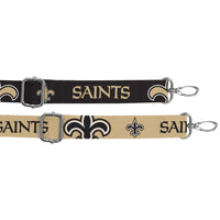 New Orleans Saints Clear Pattern Strap Bag