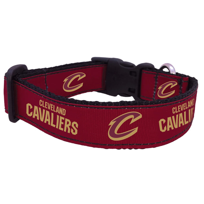 Cleveland Cavaliers Nylon Dog Collar and Leash