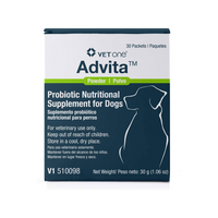 VetOne Advita Probiotic Nutritional Supplement for Dogs