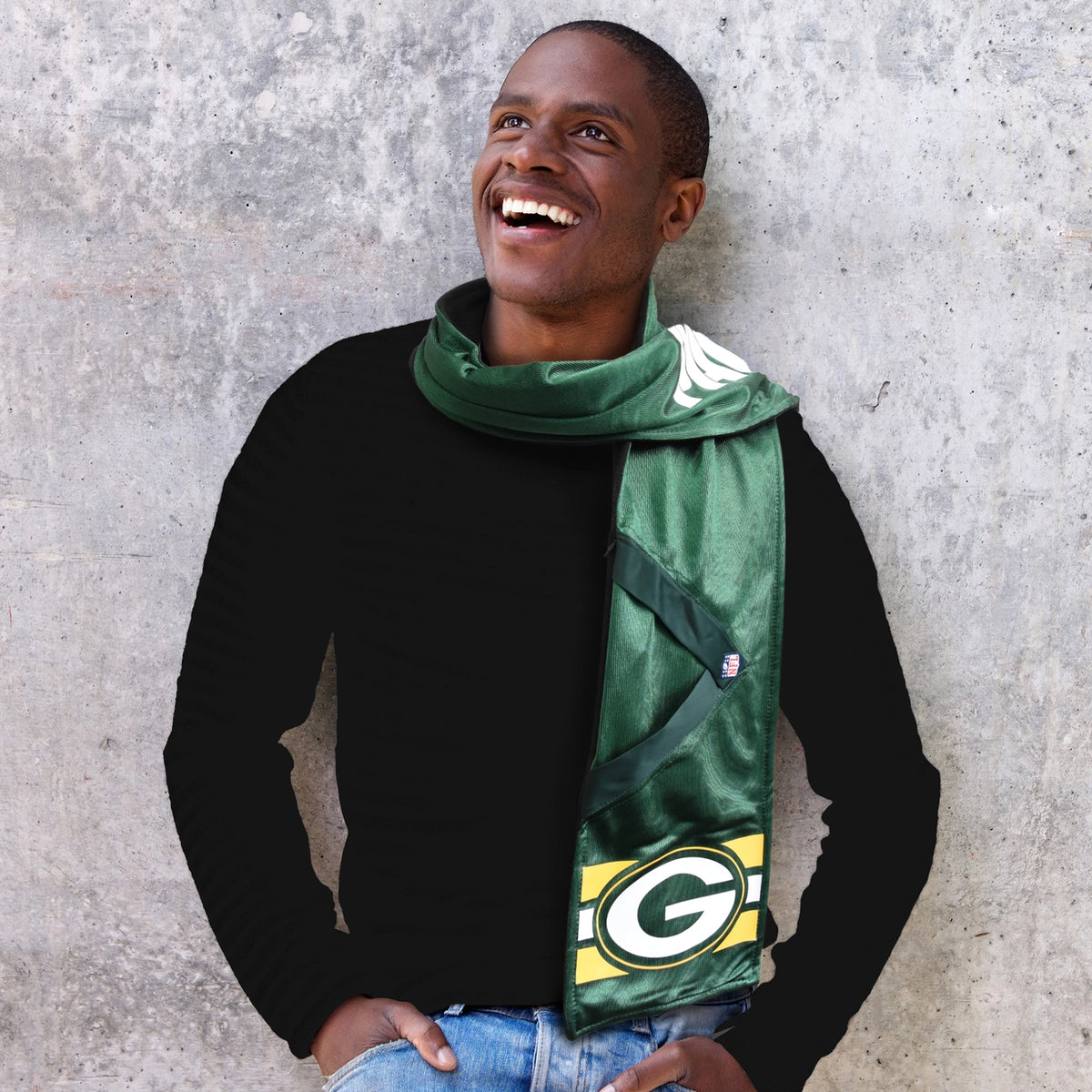 Green Bay Packers Hero Jersey Scarf