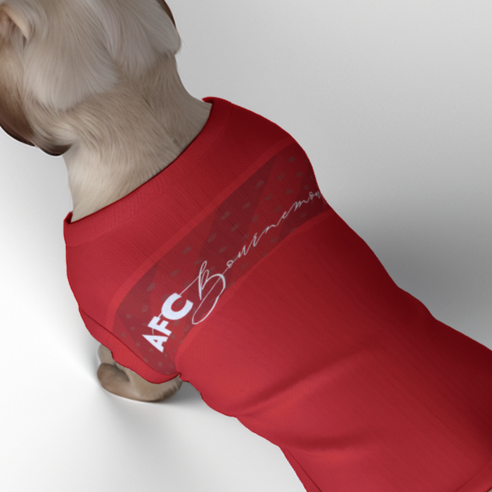 AFC Bournemouth 25/26 Home Inspired Graphic Pet Tee Shirt (Size M-2x)