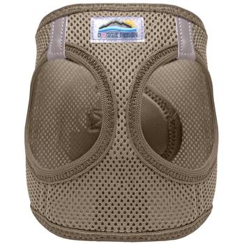 American River Ultra Choke Free Soft Mesh Dog Harness™ - Fossil Brown